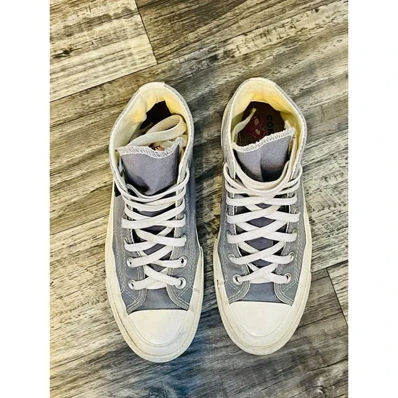 Converse Comme Des Garcons Play X Chuck 70 High Steel Gray  display picture 3